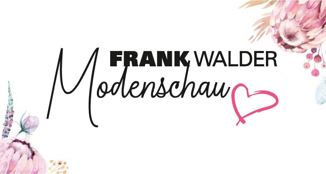 Frank Walder Modenschau am 12. April 2019